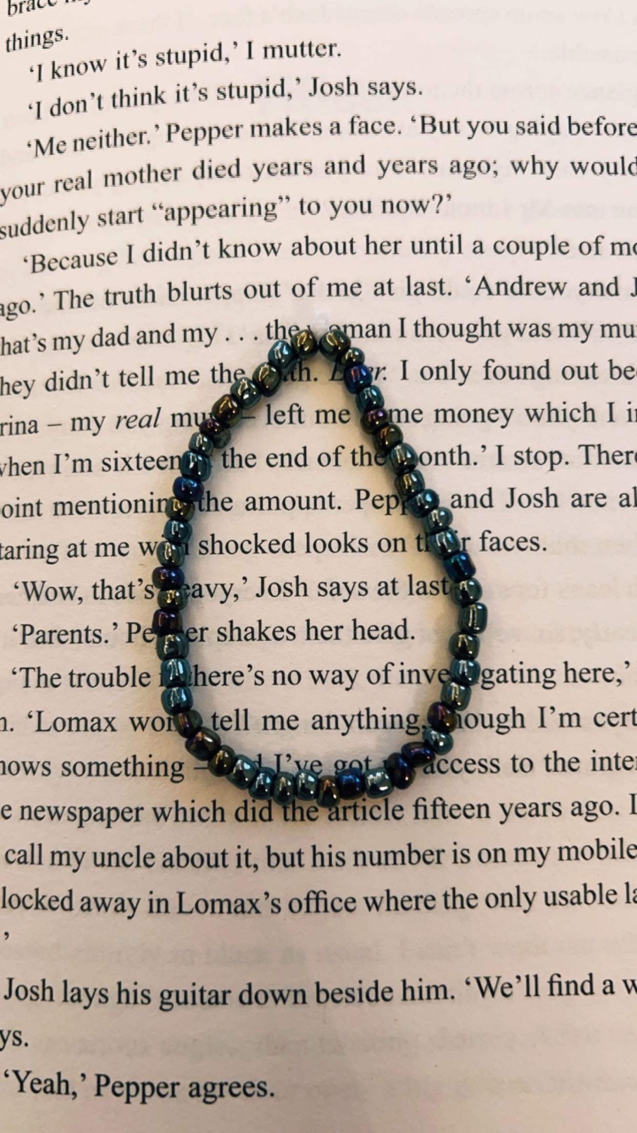 Black Metallic Bracelet