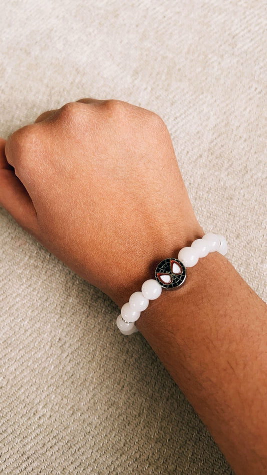 White And Black Spider-Man Bracelet