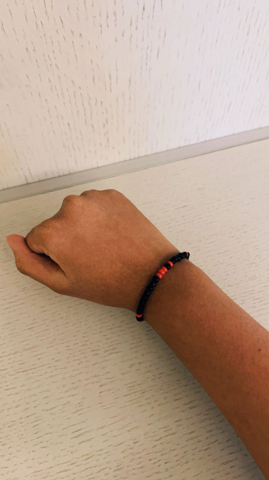 Black And Red Bracelet 🖤❤️