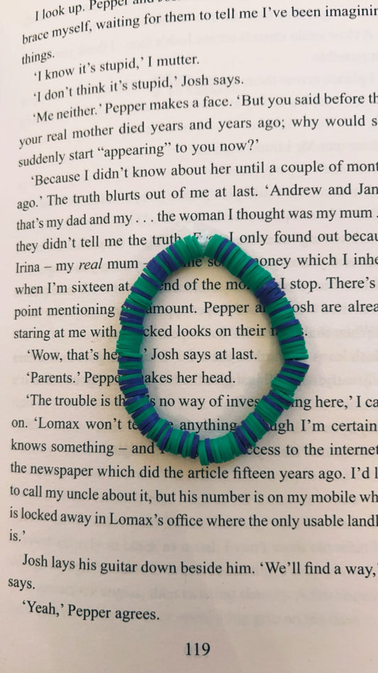 Green And Blue Bracelet