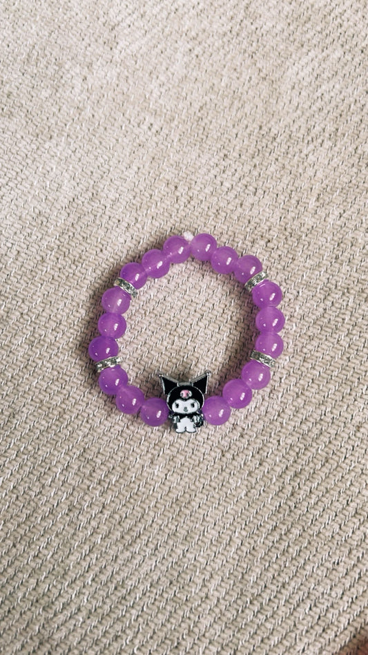 Purple Kuromi Bracelet