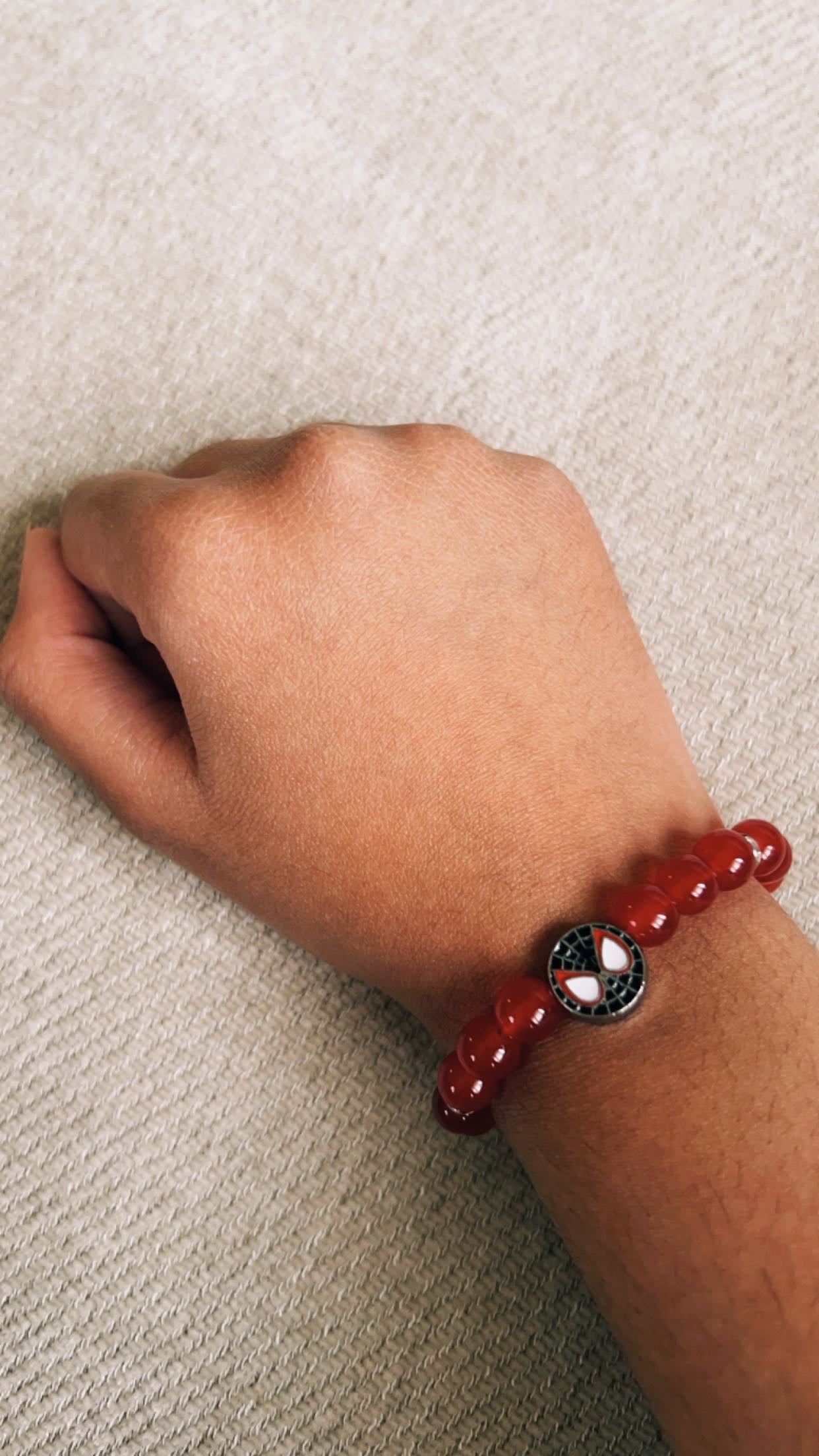 Black And Red Spider-Man Bracelet