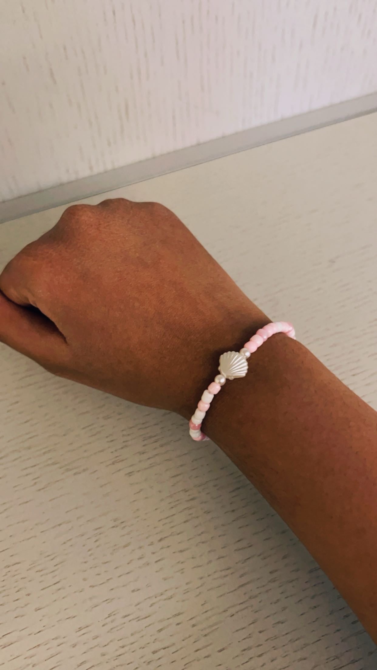 Pink Seashell Bracelet 💖🐚