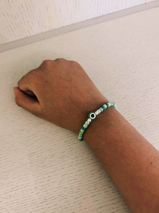 Green Evil Eye Bracelet🧿